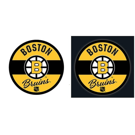 

LED Wall Decor Round Vintage Boston Bruins