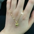 thumbnail image 5 of Stainless Steel Love Heart Necklace For Women 2023 New Trendy Lip Chain Simple Pendant Necklace Jewelry Gift Wholesalers, 5 of 5