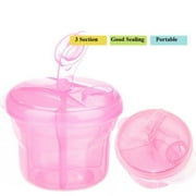 KelaJuan 3 Compartments Portable Baby Milk Powder Dispenser Bottles