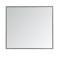 thumbnail image 5 of Metal frame rectangle mirror 36 inch in Black, 5 of 5
