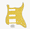 Golden Pearl, variant on LOOKSEVEN 3-Ply 11-Hole SSH Strat Guitar Pickguard with Mount Screws, Multi-Color Scratch Plate for Stratocaster Style Electric Guitars-Cream（3 Ply)