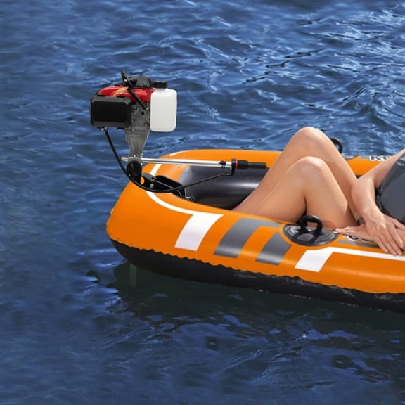 53.2 cc 4HP 4-Stroke Outboard Engine Boat Motor w/ Air Cooling System