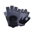 thumbnail image 2 of Ovzne Gray Breathable Half Finger Workout Gloves Size S (13.5X8X1Cm) - Gym Training, Yoga, Cycling Weight Lifting Gloves For Men/Women - Non-Slip, Callus Prevention, 2 of 7