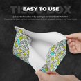 thumbnail image 5 of Kdxio Funny Dinosaurs on Stripes Print Tissue Box Cover,Modern PU Leather Rectangular Tissue Box Holder for Bathroom Living Room Bedroom Office Desk Car Home, 5 of 9