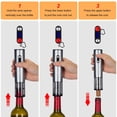 thumbnail image 2 of Set Eléctrico para Abrir Vinos Yomety Recargable 2 en 1 con Aerador, 2 of 8