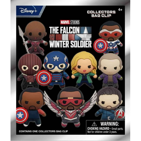 Marvel 3D Figural Keyring The Falcon and the Winter Soldier Mystery Pack (1 RANDOM Figure)