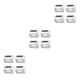 thumbnail image 4 of Inteprter 4 Uds. Lámpara de pared impermeable con luz Solar LED para jardín, escaleras impermeables, luces de valla, pasillo, decoración del Type1 NO1, 4 of 6