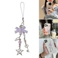 thumbnail image 2 of ZPAQI Bowknot Butterfly Phone Charm Straps Key Hanging Pendants Bag Decoration, 2 of 18