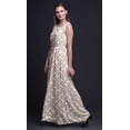 thumbnail image 3 of Bimba Robe Longue Décontractée Sans Manches à Col Rond Teinture sur Nœuds pour Femmes, Imprimé, X-Grand, 3 of 5