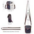 thumbnail image 3 of GAEKEAO Small Crossbody Bags for Women Wallet Trendy Cell Phone Wallet Purses with Adjustable Strap, 3 of 6