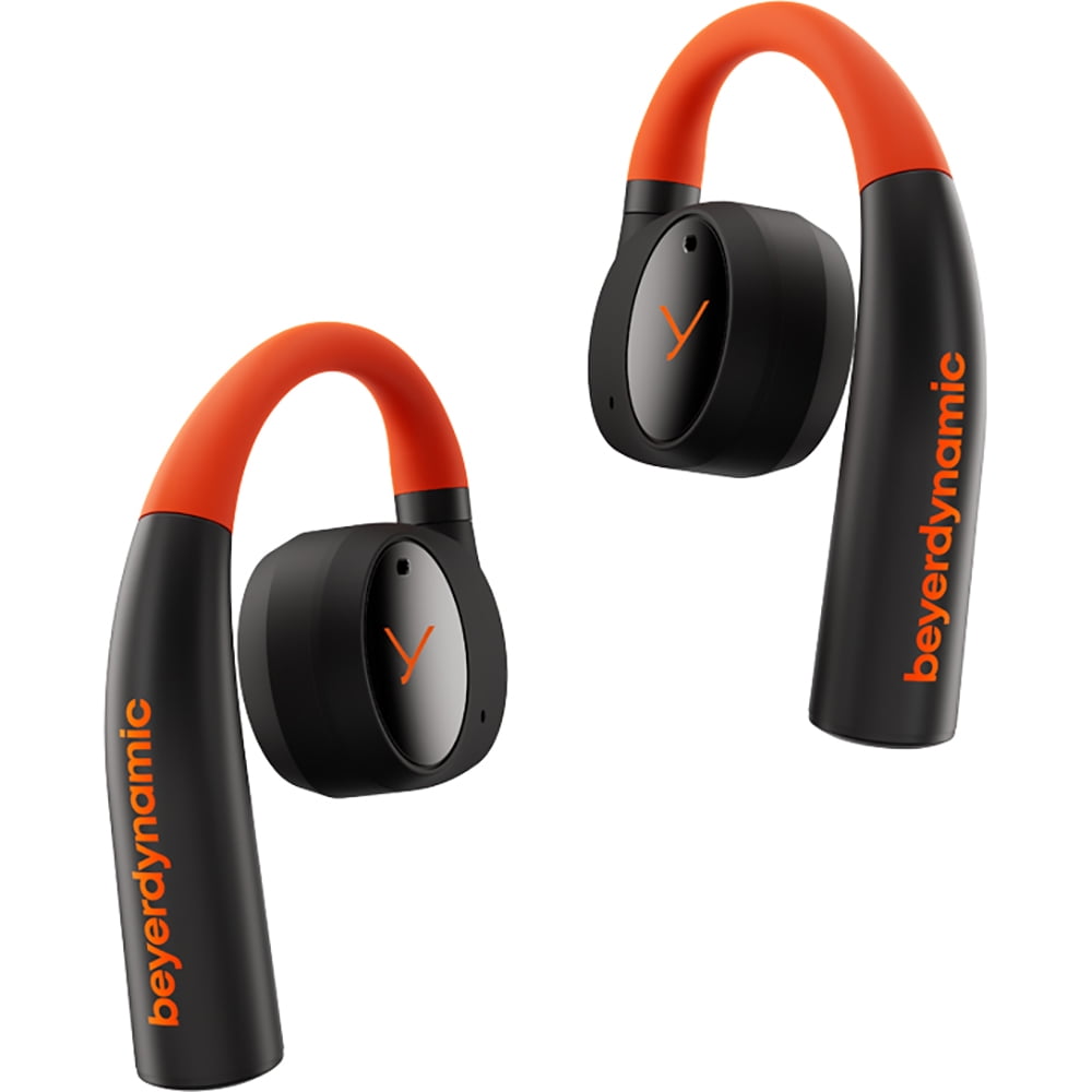Restored BeyerDynamic 1000923 Verio 200 Open Ear True Wireless Earphones with Charging Case Orange/Black with 1 Year CPS Premium Warranty Pack (Refurbished)