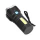 thumbnail image 4 of Linterna lateral COB recargable por USB, 800 mAh, 4 modos, LED ultrabrillante para uso versátil, 4 of 8
