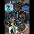 thumbnail image 3 of Riwcyla D12 Smart Bracelet Sports Watch 1.39,Inch IPS FullTouch Screen Fitness IP67 Waterproof BT Call /Sleep// Monitor Multiple Sports Mode Notification/Call/Sedentary Reminder Remote Camera Comp, 3 of 6