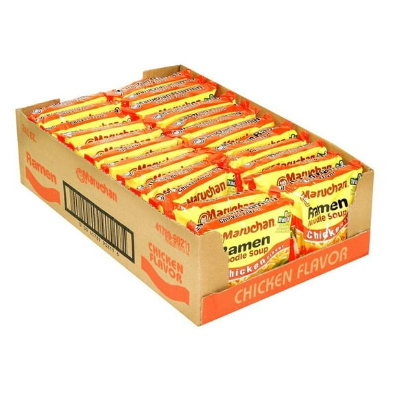 Product Of Maruchan Ramen, Chicken Flavor , Count 24 (3 oz) - Spagetti/Noodle/Maccroni / Grab Varieties & Flavors