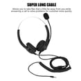 thumbnail image 3 of Auriculares De Centro De Llamadas Con Sonido Sin Pérdida Orejeras Giratorias De 360° Auriculares De Centro De Llamadas - Enchufe De 3,5 Mm Methold EL010005-00, 3 of 6