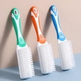thumbnail image 1 of Homerr Brosse à Chaussures Brosse à Récurer Vêtements Brosse à Chaussures Poils Doux Poignée Antidérapante Prise en Main Confortable Trou de Suspension Facile à Ranger Brosse de Nettoyage Multifonctionnelle, 1 of 6