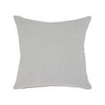 thumbnail image 2 of Laddha Home Designs Solid Loomed Square Cotton Throw Pillow Cover - 20" - Gray, 2 of 9