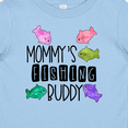 thumbnail image 4 of Inktastic Mommy's Fishing Buddy with Colorful Fish Boys or Girls Baby T-Shirt, 4 of 5