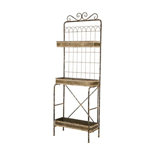 Glitzhome Farmhouse Plant Stand by Overstock