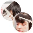 thumbnail image 4 of 3 Pieces Razor Comb with 10 Pieces Razors, Hair Cutter Comb Cutting Scissors, Double Edge Razor, Hair Thinning Comb Slim Haircuts Cutting Tool (White, Pink, Blue, Double Sided), 4 of 5