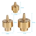 thumbnail image 6 of 1/4" / 1/2" / 3/4" Durable Brass Column Garden Pond Fountain Water Nozzle Sprinkler Spray Head Female Gold[2'], 6 of 9