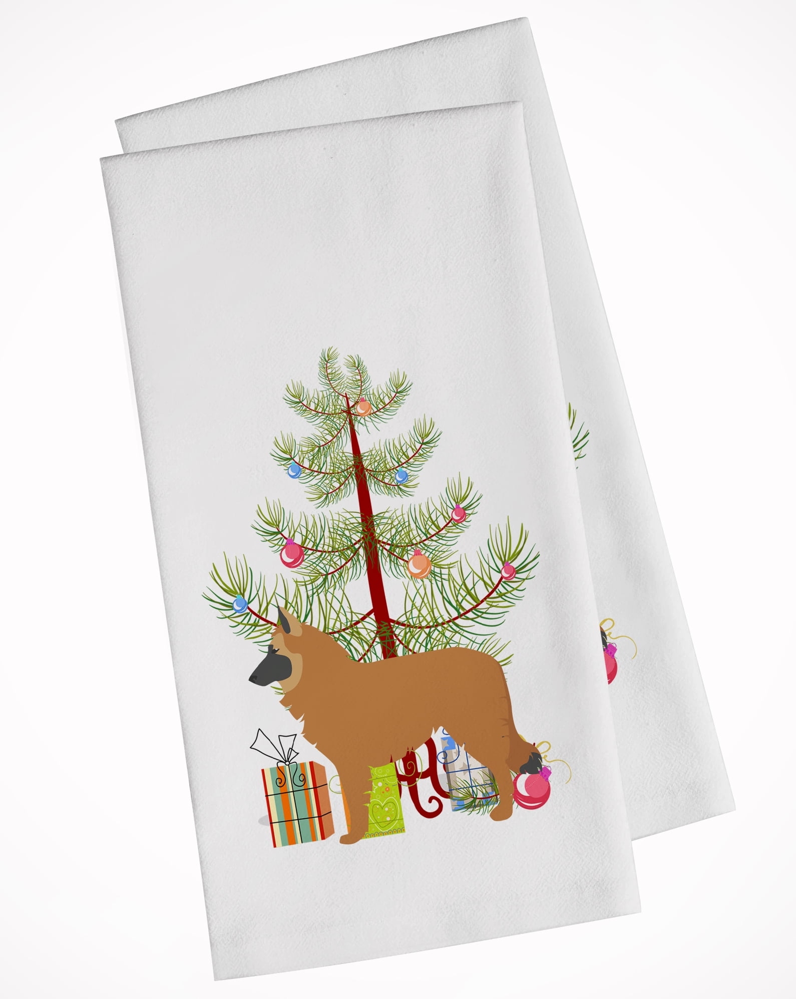 White Shepherd Dish Towel 