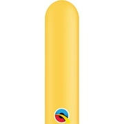 Burton & Burton 260Q Goldenrod Pencil Balloons, 100 Pack