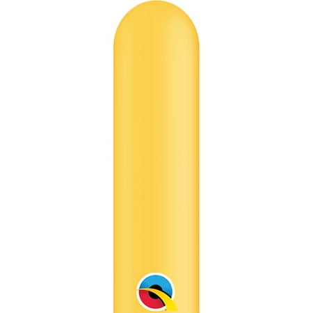 Burton & Burton 260Q Goldenrod Pencil Balloons, 100 Pack