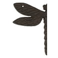 thumbnail image 5 of Pack Of 2 Rustic Forged Cast Iron Whimsical Auspicious Dragonfly Wall Decors, 5 of 10