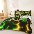 thumbnail image 4 of Erosebridal Kids Video Game 7pcs Bedding Comforter Set,Boys Game Controller Queen Bedding Sets For Console Lover,Reversible, 4 of 7