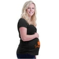 thumbnail image 6 of Pumpkin Smuggler Cute Halloween Mama Women's Maternity T Shirt Tee Brisco Brands S, 6 of 7