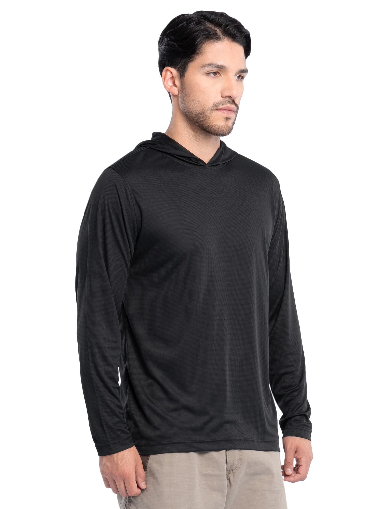 Wrangler Workwear Men’s Performance Knit Ripstop Hoodie with Sun Protection, Size S-3XL