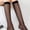 Black, variant on BLOCLOALO 12 Pc Short Socks Women Calf Socks 12 Pairs Silk Thigh High Socks Nylon Socks Tights Accessories Knee High Socks forBoots Comfortable Thin Socks Breathable Socks Beige One Size