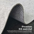 thumbnail image 3 of BREENHILL Felt Desk Pad, 36" x 15.75" Light Gray Large Anti-slip Desk Mat Mouse Pad Keyboard Mat for Office Home, 3 of 6