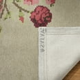 thumbnail image 4 of SAFAVIEH Classic Vintage Morven Floral Polyester Area Rug, Beige/Red, 5' x 8', 4 of 7