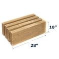 thumbnail image 3 of Hessaire MC61M/MC61V 5300 CFM 28x10 Inch Replacement Media Pads (Set of 4), 3 of 7