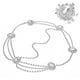 thumbnail image 5 of DEWIN moda mujer cabeza cadena Vintage pelo joyería tocado frente banda Festival pelo diadema accesorios para mujeres y niñas(plata), 5 of 5