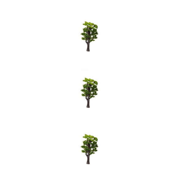 Matsuzay Árbol en miniatura de arena planta ornamento de jardín modelo de construcción DIY artesanía ferrocarril simulación decoración Type1 NO1