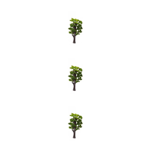 Matsuzay Árbol en miniatura de arena planta ornamento de jardín modelo de construcción DIY artesanía ferrocarril simulación decoración Type1 NO1