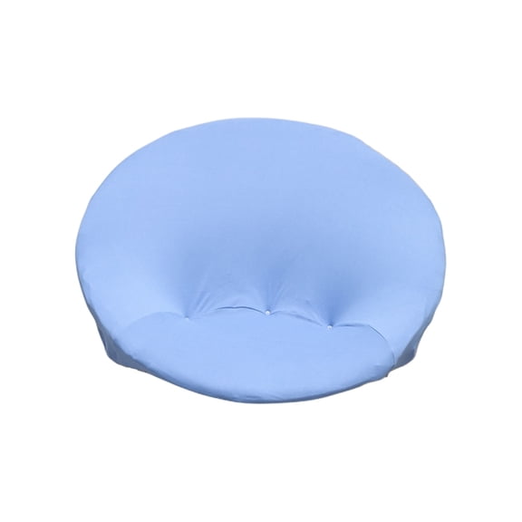 Soft Stretch Round Chair Cover, Protective Slipcover Fits 32.7×22.1×18.9 Inch Chairs, Snug Fit Anti-Scratch Shield, Washable for Office Home Dorm Lounge, Easy Care for Daily Use