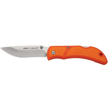 Outdoor Edge TB-33C TRAILBLAZE Folding Knife 3.3 Balde Orange