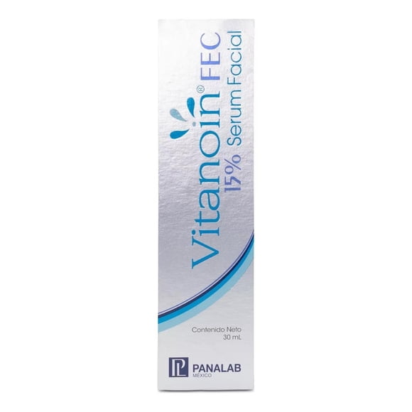 Panalab Vitanoin Fec Serum Facial 15% Antiedad Vitamina E Y C 30ml