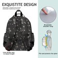 thumbnail image 5 of Schnauzer Dog Backpack for School,Cute School Bag,Schoolbag with Adjustable Shoulder Straps & Padded Back,15.25"x11.5"x5.25", 5 of 6
