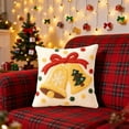 thumbnail image 1 of Fundas de Almohada Navideñas de 45 X 45 Cm, Decorativas, de Tela Suave y con Cremallera Oculta para Decoración Del Hogar., 1 of 6