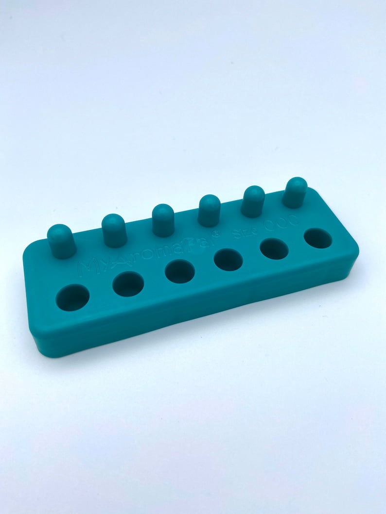 Capsule Storage Tray in TEAL ( size 000 ) Organizer Rack Pill Holder by ...