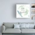 thumbnail image 2 of Trademark Fine Art 'Wonderful World V Blue Green' Canvas Art by Laura Marshall, 2 of 4