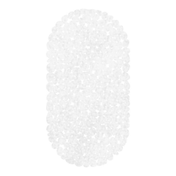 Tapete Para Baño Flowell Transparente Antideslizante 68X36 C