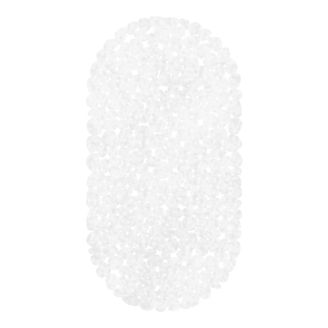 Tapete Para Baño Flowell Transparente Antideslizante 68X36 C
