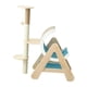 thumbnail image 2 of Marco de escalada de gato de madera Protector de muebles Decoración Juguetes interactivos Juguetes para gatos Rascador Artesanía Torre de actividades, 2 of 9