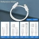 thumbnail image 3 of USB C to USB Adapter, Multi Type Charging Cable Converter Lightning Type C Mini Data Transfer Tool Includes Sim Card Slot Holder, 3 of 5